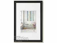 Picture frame with glass 50/70