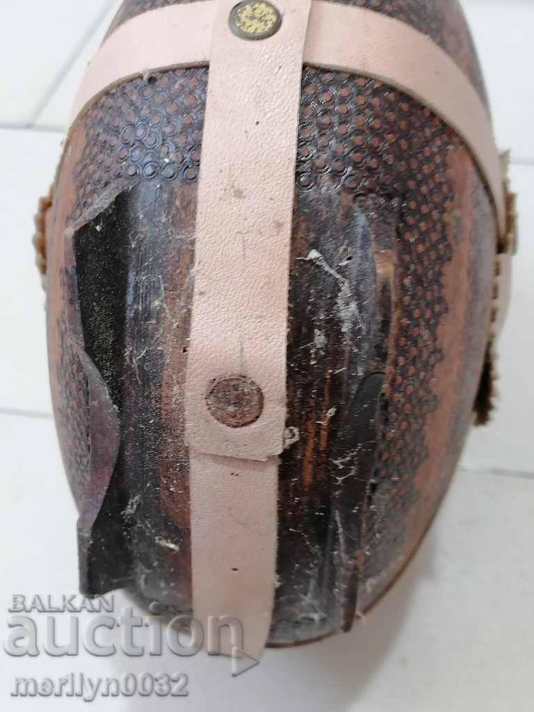 Cupă veche pirografată, cataramă, din lemn - 7 Cupă veche pirografată, cataramă, din lemn - 7