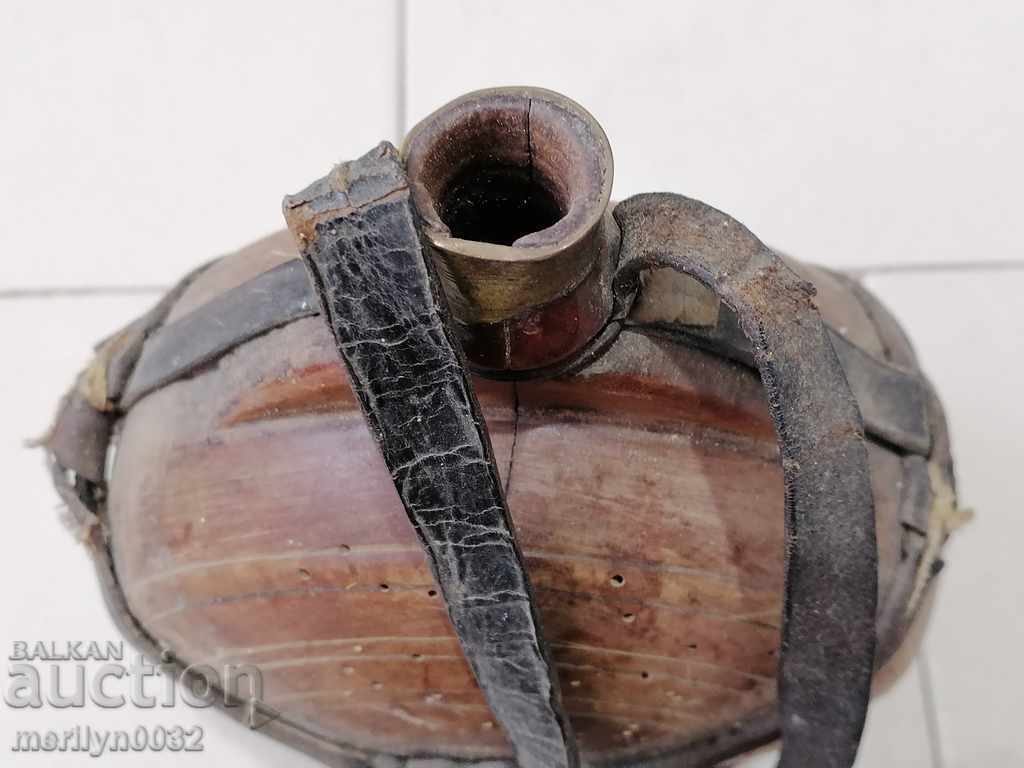 Painted baklica, bakkel, the wooden one - 5