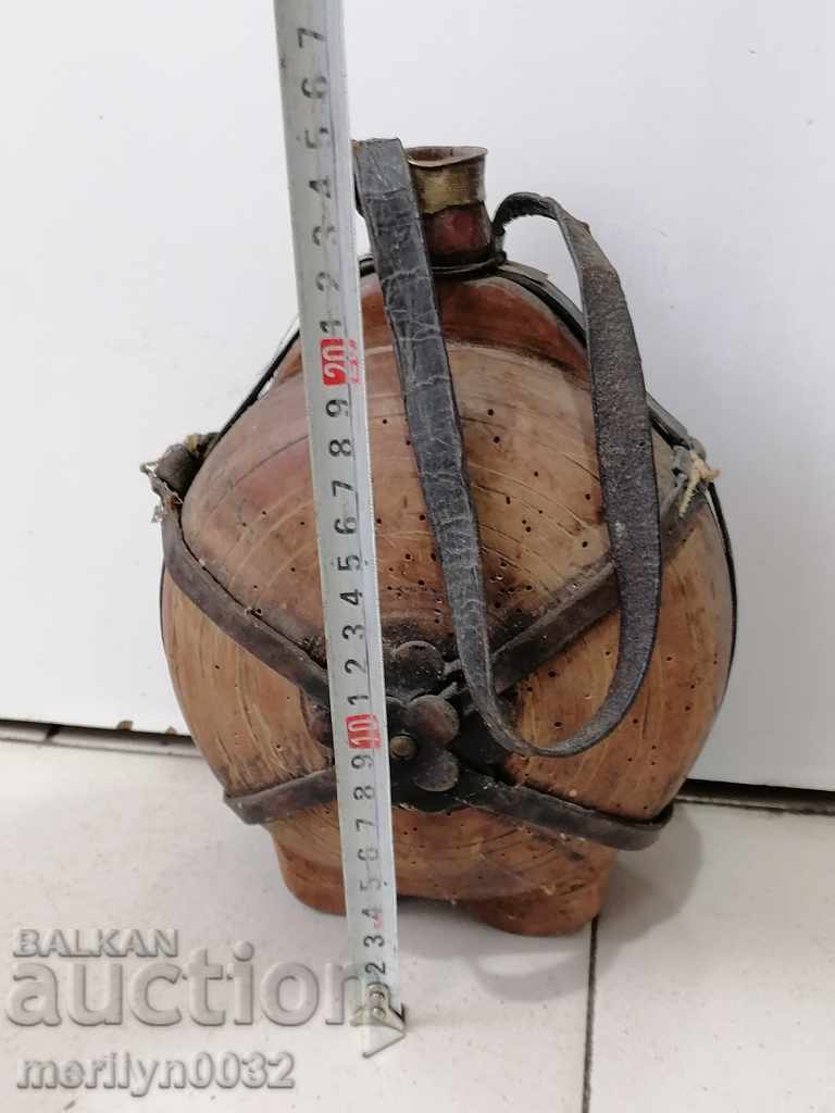 Painted baklica, bakkel, the wooden one - 6