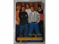 BACKSTREET BOYS USA COMPOSITION MUSIC CALENDAR COLLECTION 1998