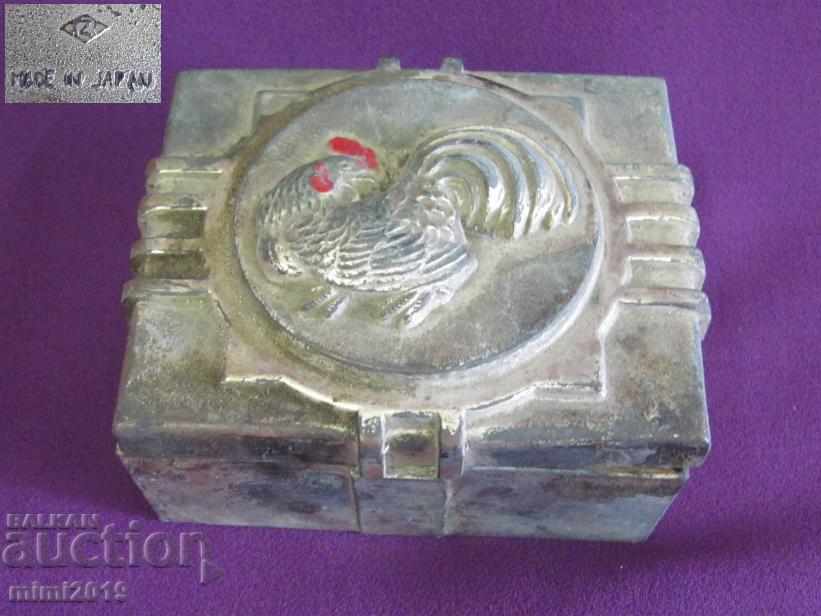 Old Japanese Metal Box - 6 Old Japanese Metal Box - 6