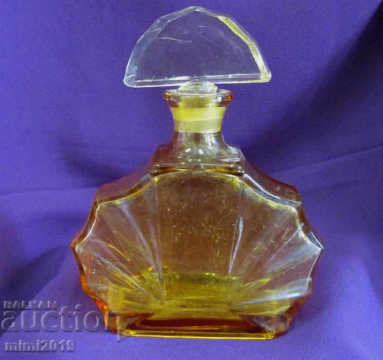 Sticla de parfum de cristal anii 20