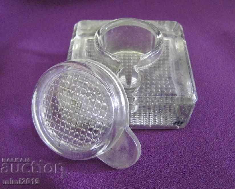 Delivery of Vintage Inkwell and Wax Handle Delivery of Vintage Inkwell and Wax Handle