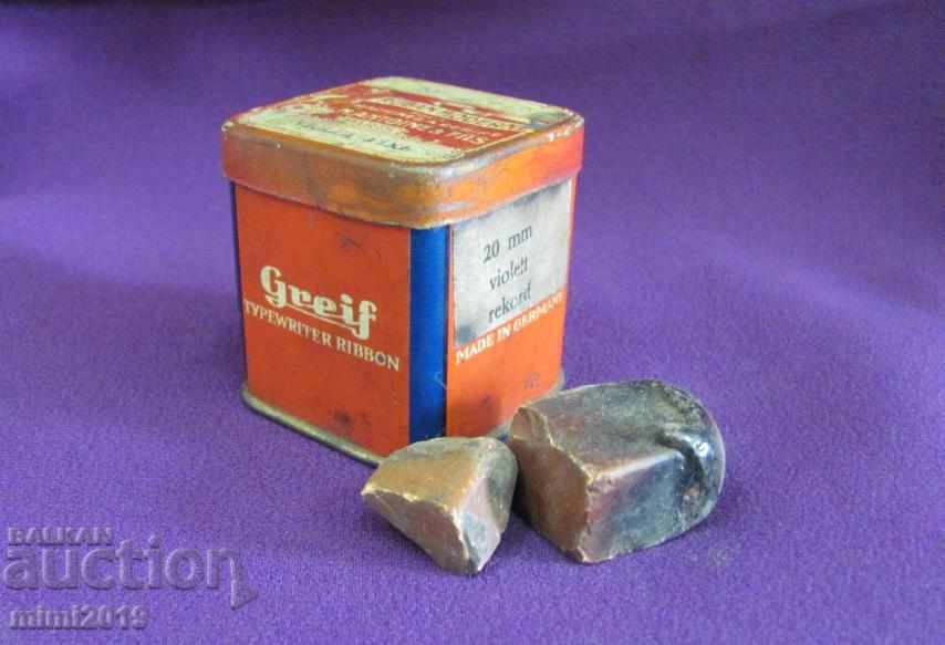 Vintage Inkwell and Wax Handle - 5 Vintage Inkwell and Wax Handle - 5