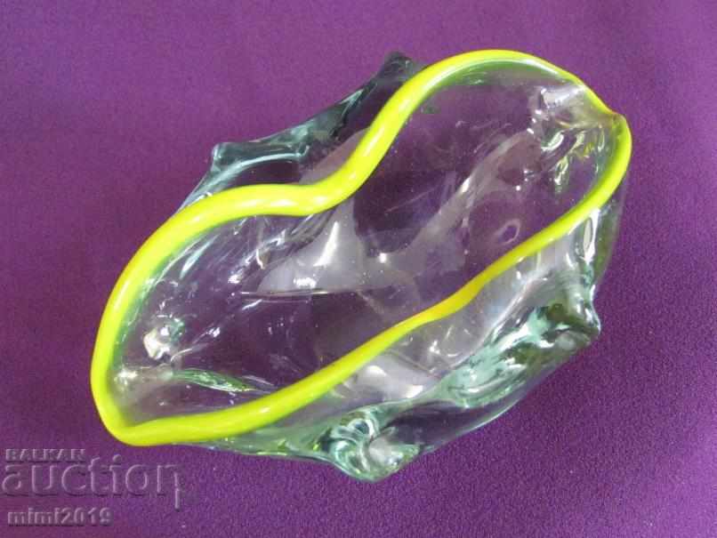 Screw Crystal Morano Glass Ashtray with price 90.00 BGN | € 46.02 Screw Crystal Morano Glass Ashtray with price 90.00 BGN | € 46.02