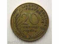 France 20 centimes 1967 / France 20 Centimes 1967