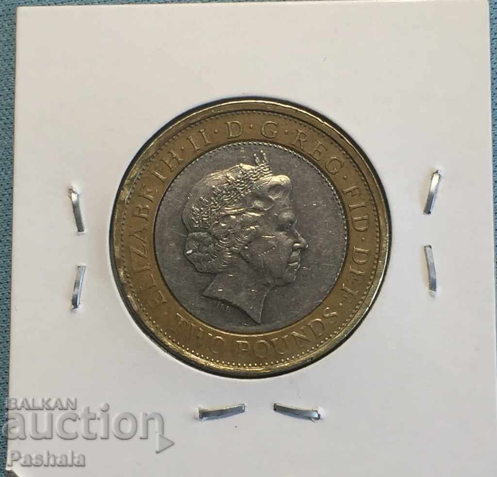 Great Britain 2 pounds 2007 with price 13.00 BGN | € 6.65 Great Britain 2 pounds 2007 with price 13.00 BGN | € 6.65