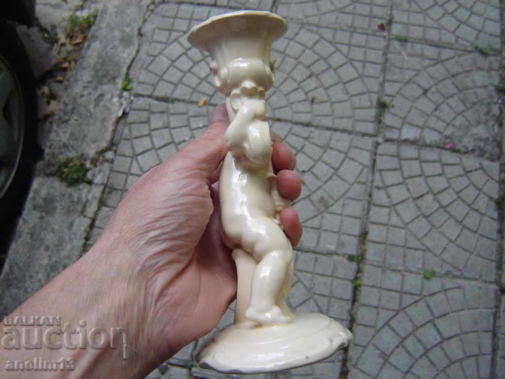 STAR PORCELAIN CANDLE MARKED - 5 STAR PORCELAIN CANDLE MARKED - 5