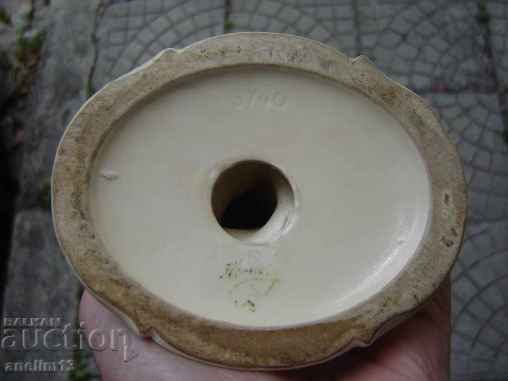 STAR PORCELAIN CANDLE MARKED - 7 STAR PORCELAIN CANDLE MARKED - 7