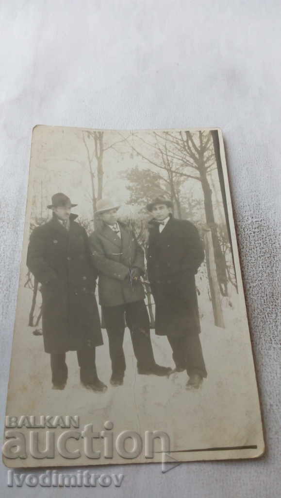 Foto Trei bărbați 1930