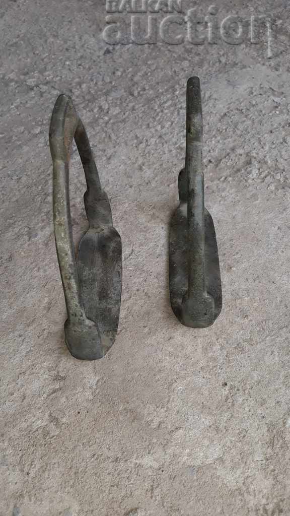 bronze stirrups spurs saddle cavalry - 6