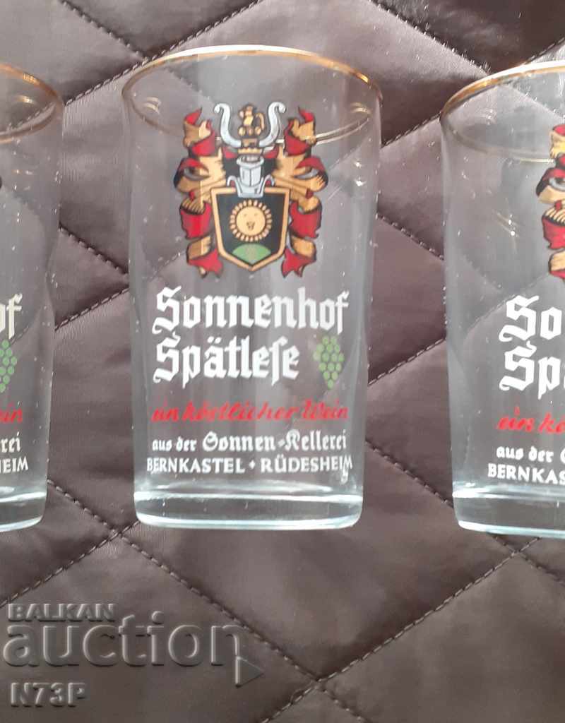 OLD CUPS 3PCS. COLLECTION. WINE. with price 6.50 BGN | € 3.32 OLD CUPS 3PCS. COLLECTION. WINE. with price 6.50 BGN | € 3.32