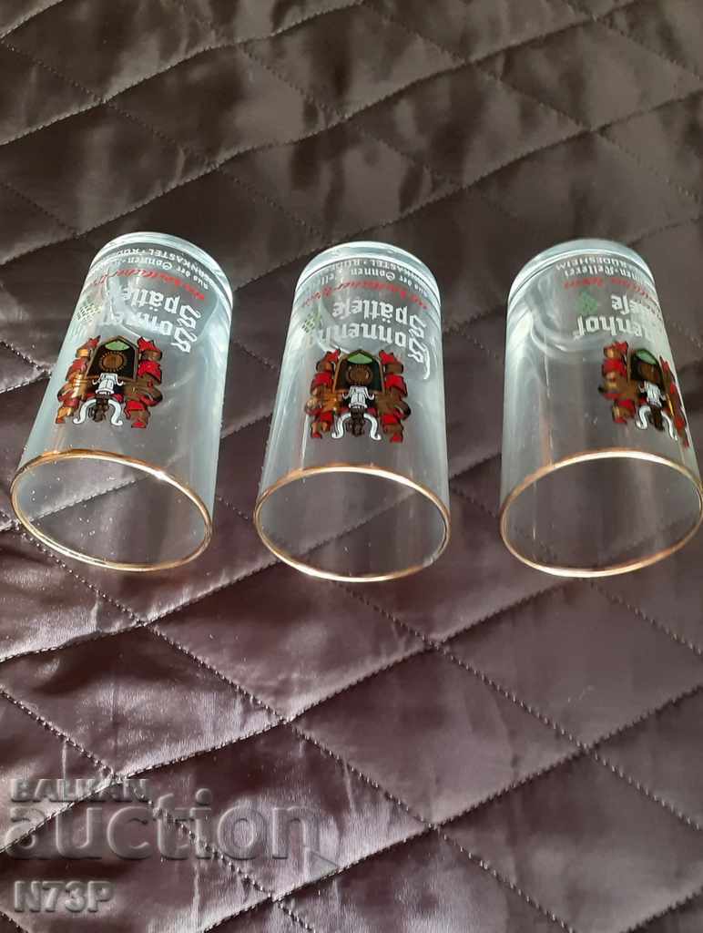 OLD CUPS 3PCS. COLLECTION. WINE. - 7 OLD CUPS 3PCS. COLLECTION. WINE. - 7