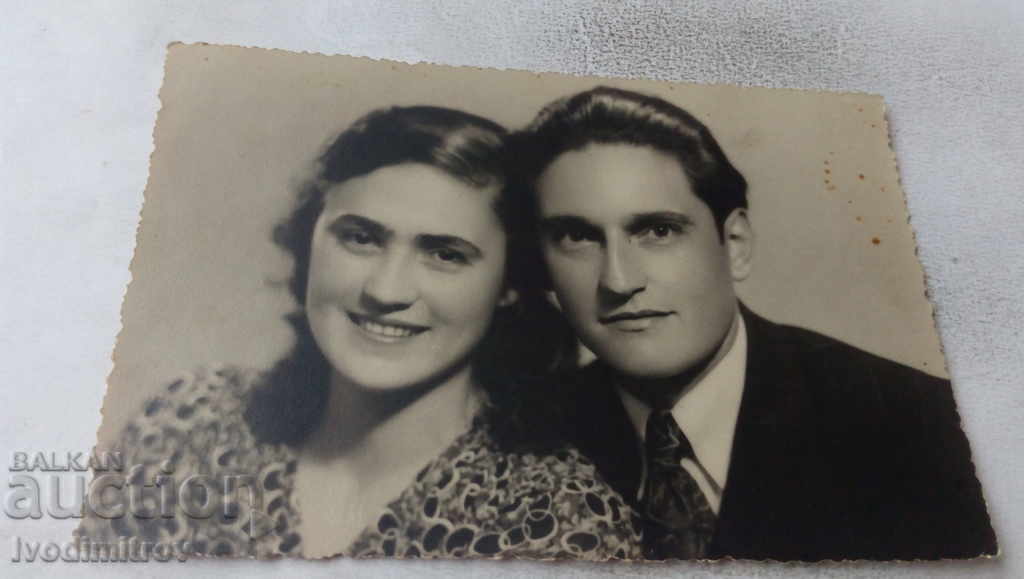 Снимка София Мъж и жена 1940