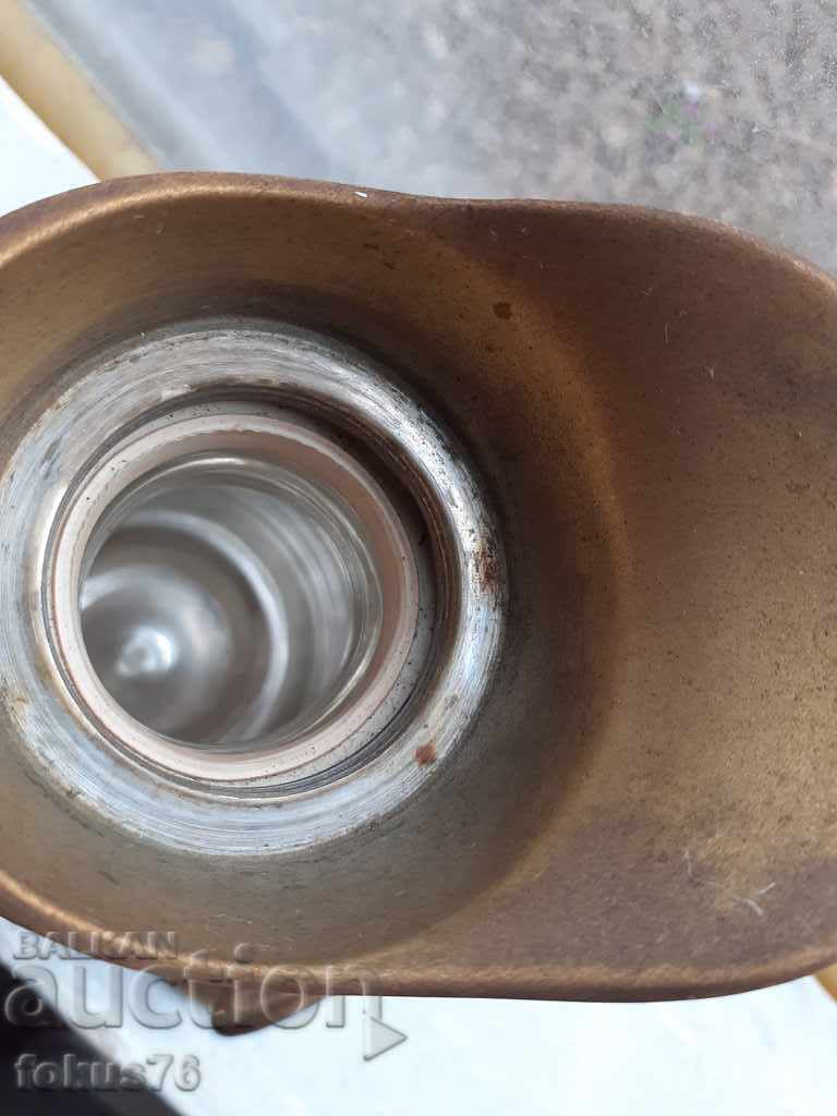 Old bronze decanter kana thermos - 5 Old bronze decanter kana thermos - 5