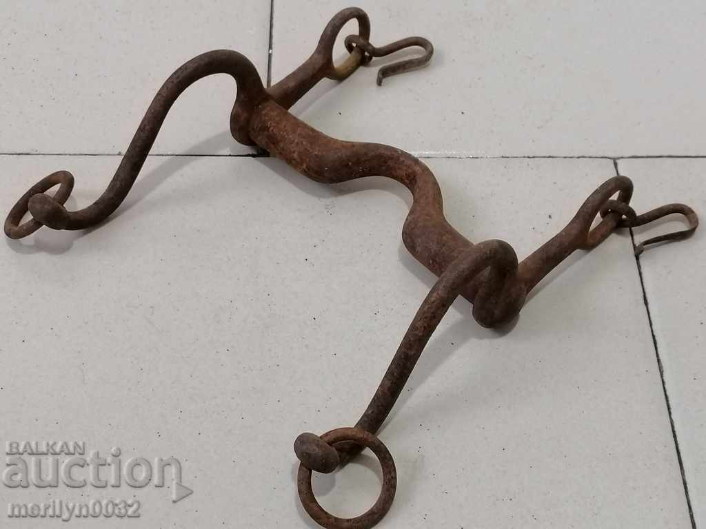 Delivery of Hand forged horse bridle wrought iron