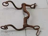 Hand forged horse bridle wrought iron
