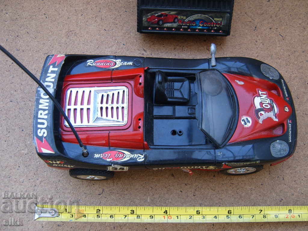 the car is radio controlled with price 10.00 BGN | € 5.11 the car is radio controlled with price 10.00 BGN | € 5.11