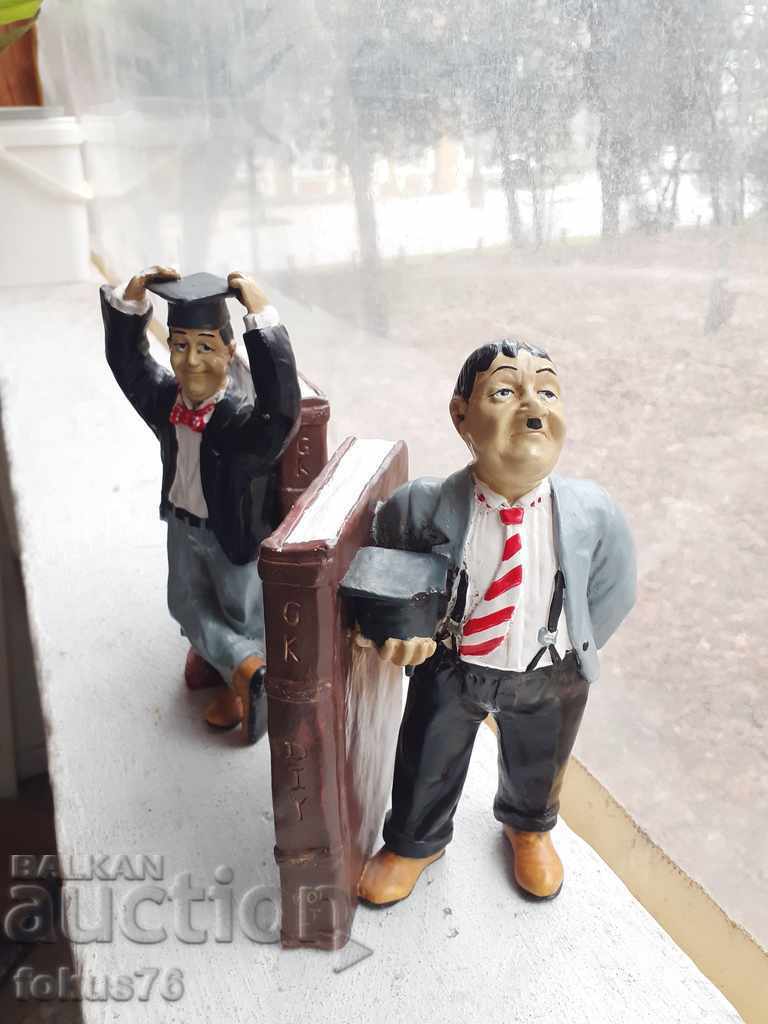 Old plaster supports for Laurel and Hardy books with price 249.00 BGN | € 127.31 Old plaster supports for Laurel and Hardy books with price 249.00 BGN | € 127.31