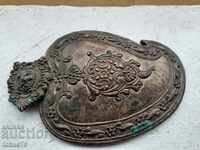 Buckle half a unit of silver minced