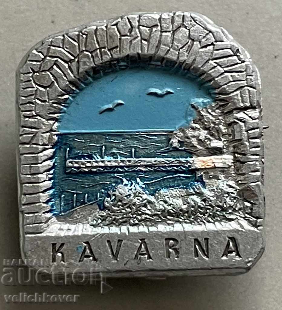32115 Bulgaria sign coat of arms city of Kavarna