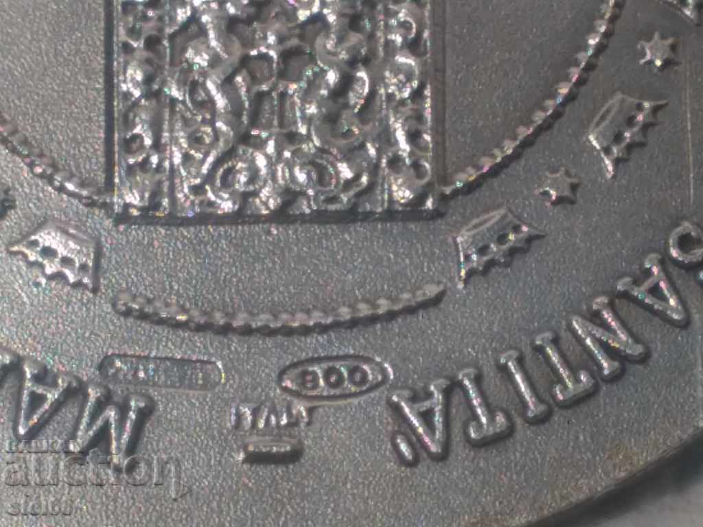 SILVER PAPAL MEDAL - 5