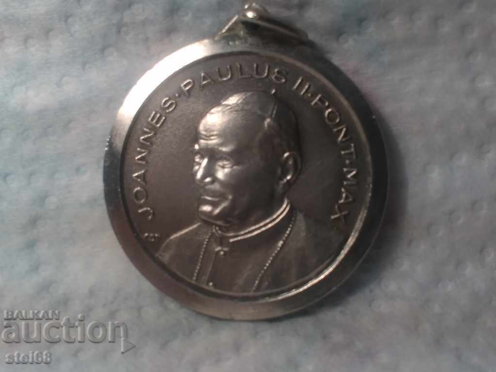 SILVER PAPAL MEDAL