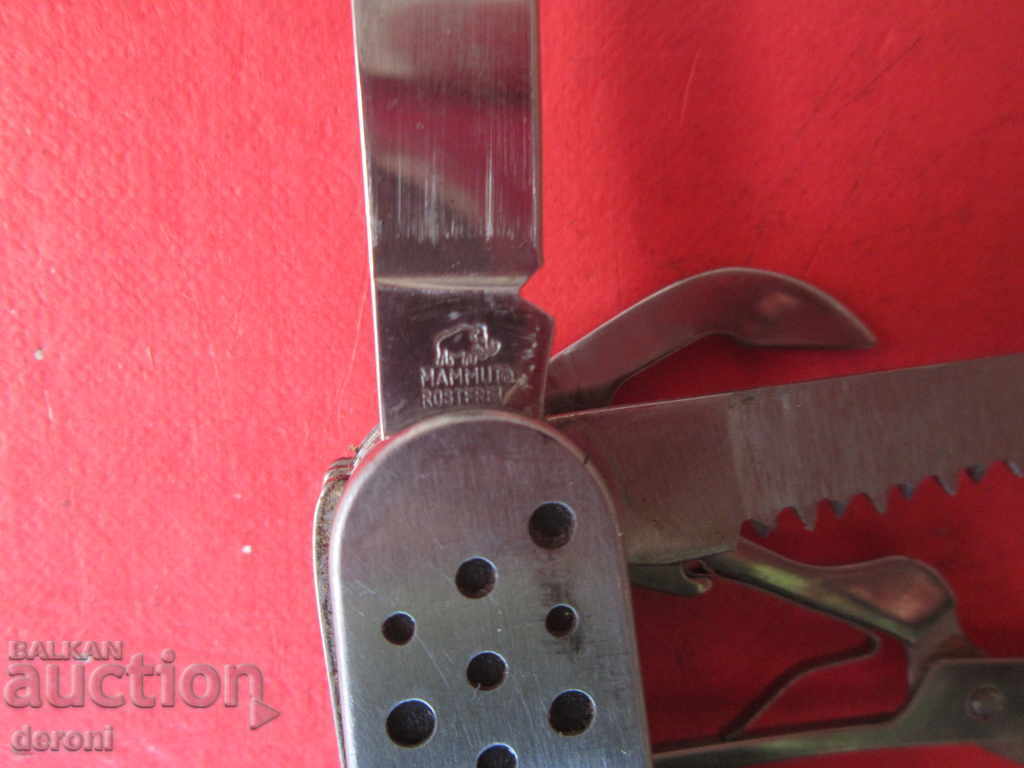 Auction German multifunctional knife Mamut knife Auction German multifunctional knife Mamut knife