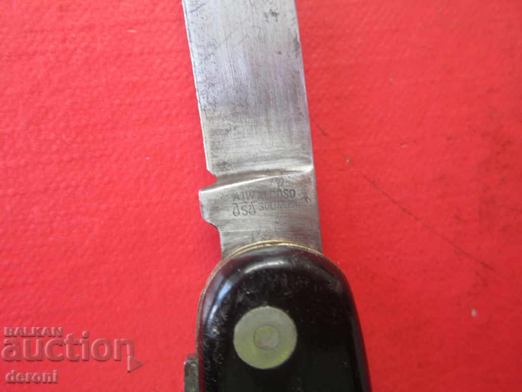 German knife leg Alcoso Solingen ww2 in a case - 5