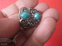 An amazing ring with stones