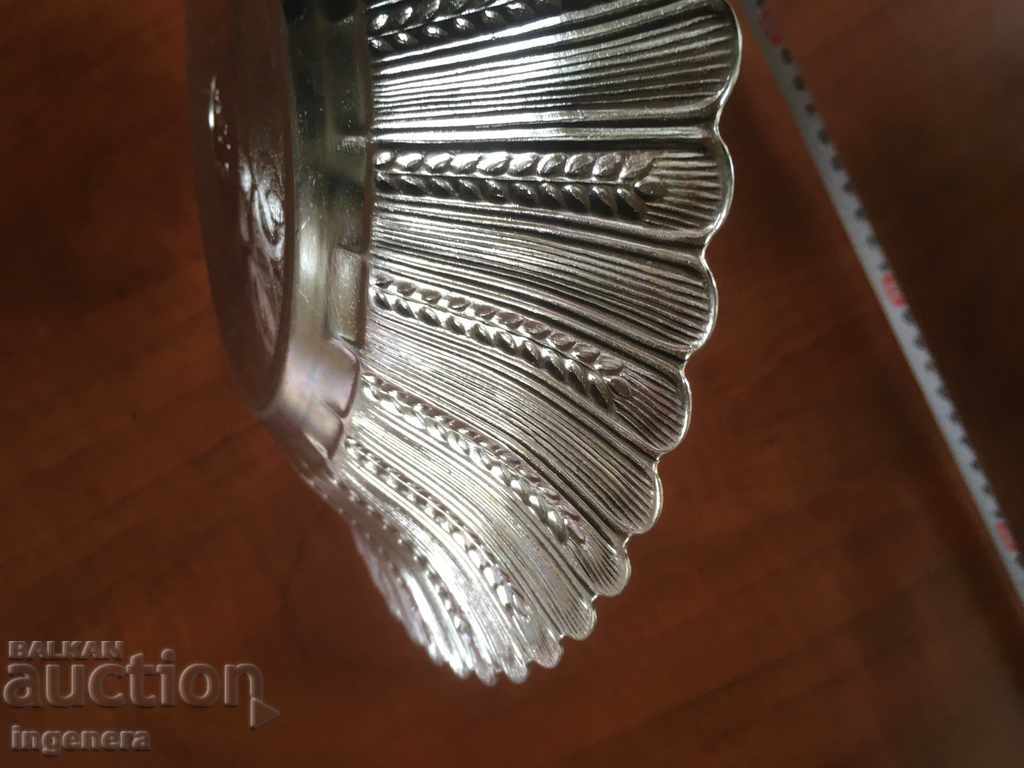 Auction PLATE PLATE TRAY ALUMINUM USSR Auction PLATE PLATE TRAY ALUMINUM USSR