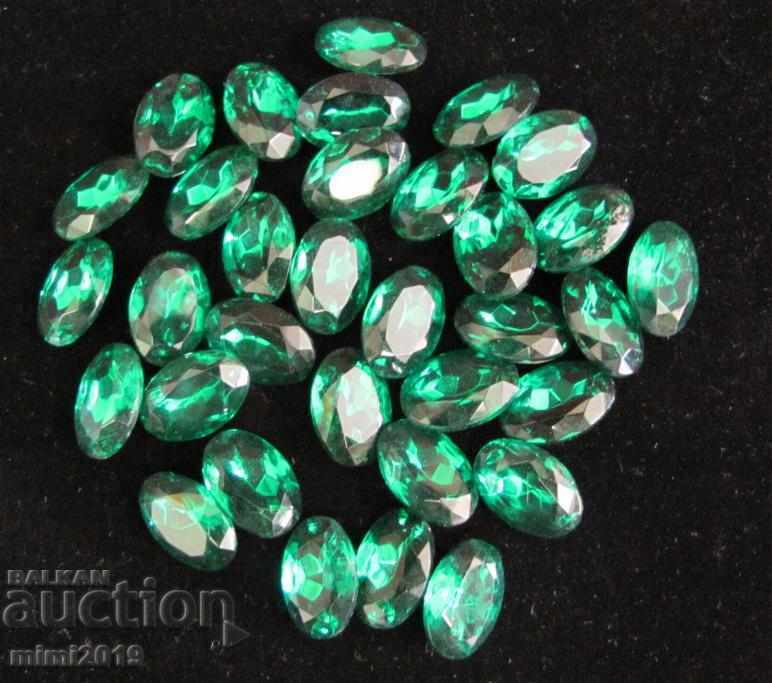 Delivery of Antique Vintage Polished Crystals for Jewelry Bohemia Delivery of Antique Vintage Polished Crystals for Jewelry Bohemia