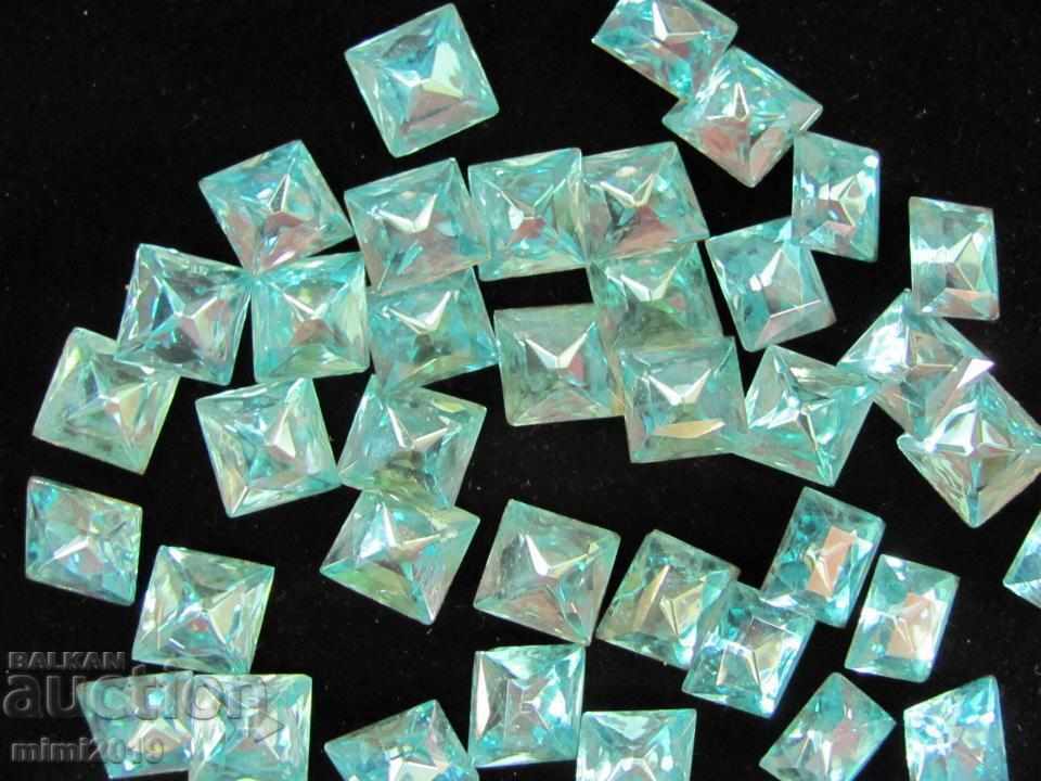 Antique Vintage Polished Crystals for Jewelry Bohemia - 7 Antique Vintage Polished Crystals for Jewelry Bohemia - 7