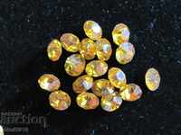 Antique Vintage Polished Crystals for Jewelry Bohemia