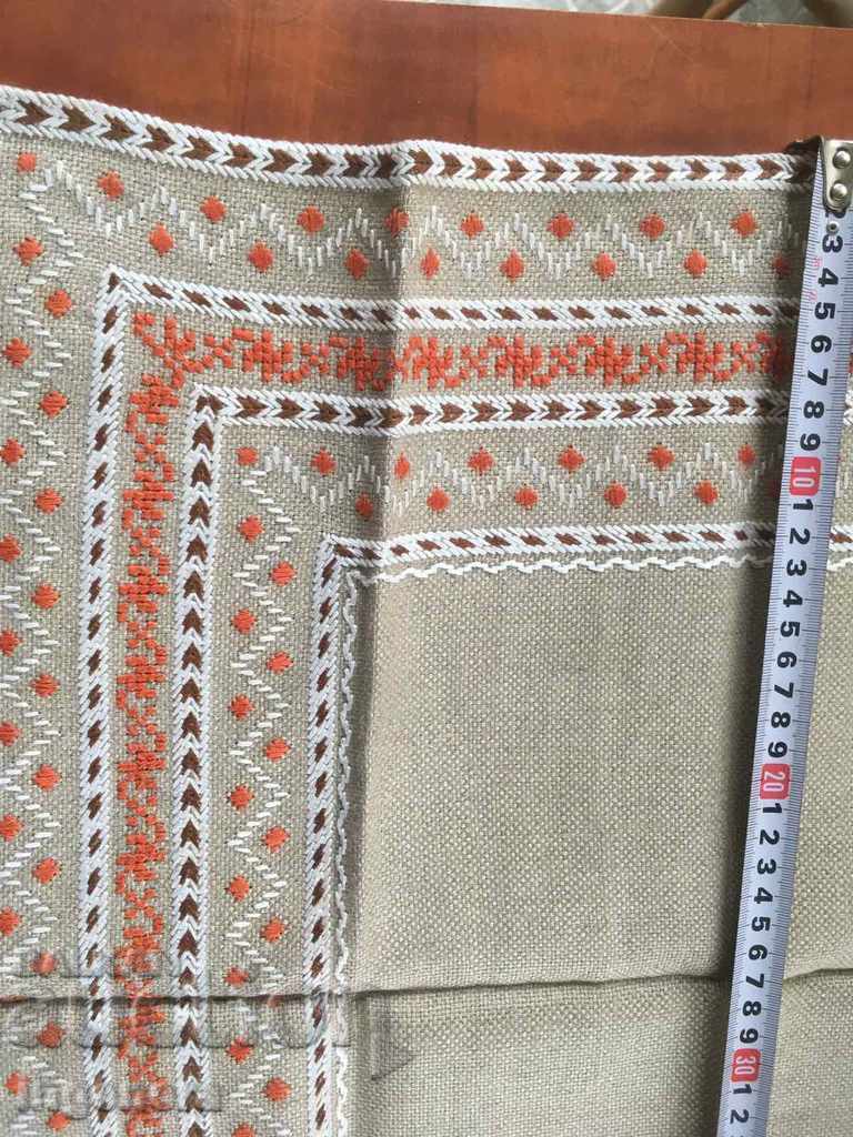 Delivery of HAND-EMBROIDERED OLD LINEN PANAMA NEW
