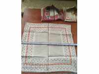 HAND-EMBROIDERED OLD LINEN PANAMA NEW