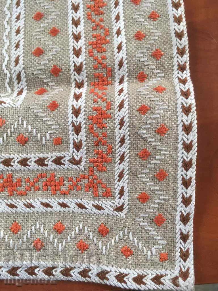 Delivery of HAND-EMBROIDERED OLD LINEN PANAMA NEW