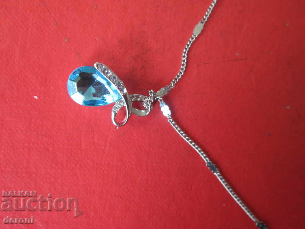 Great necklace necklace with stone - 7