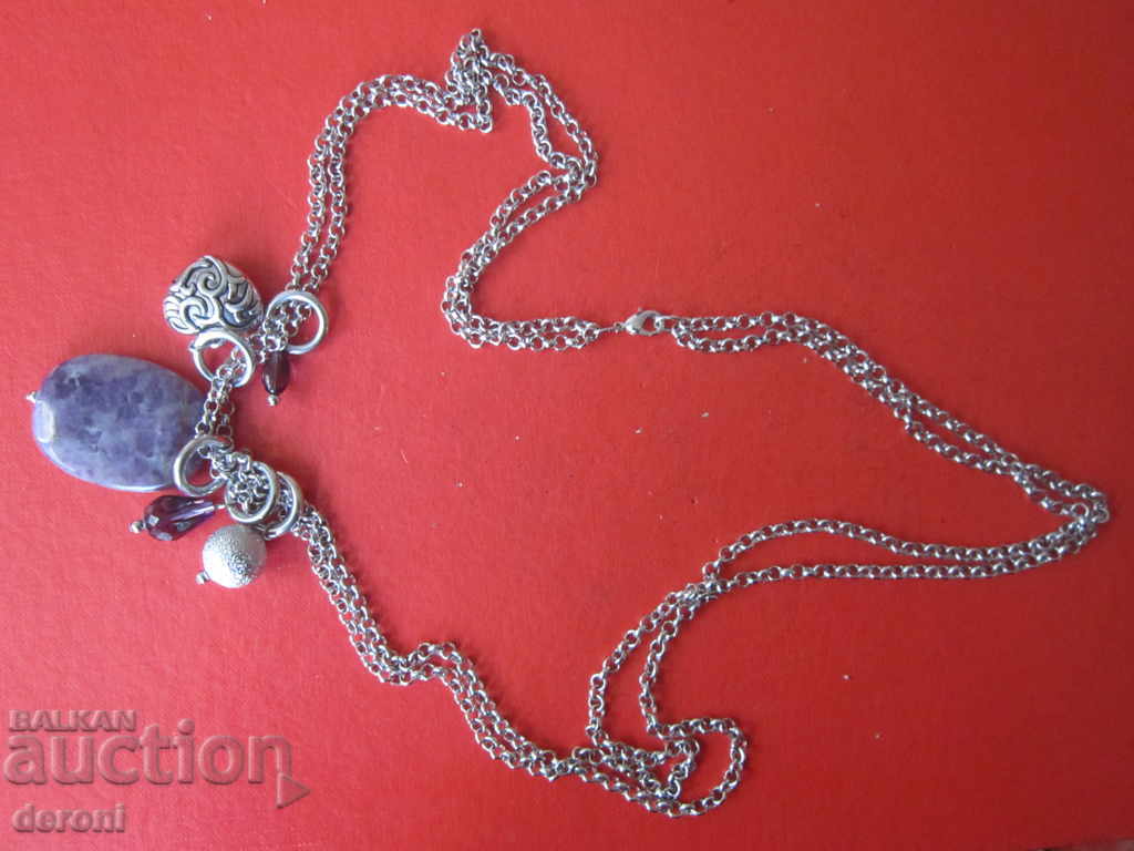 Delivery of Amazing necklace necklace locket natural stone Delivery of Amazing necklace necklace locket natural stone