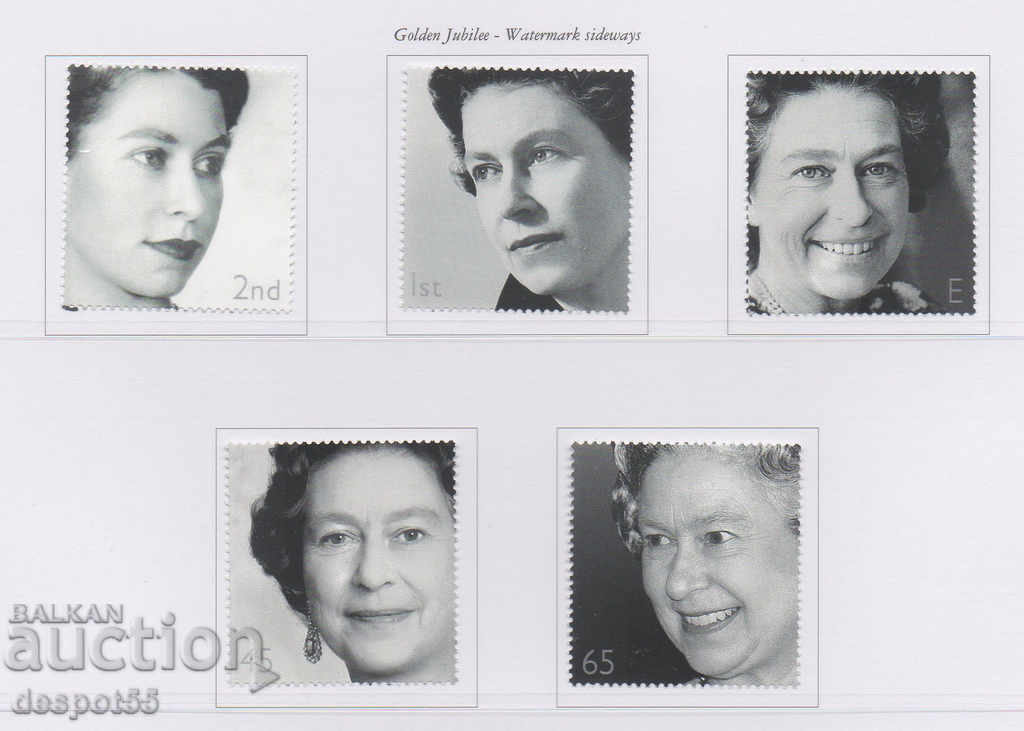 2002. Great Britain. 50 years since the coronation of Elizabeth II.