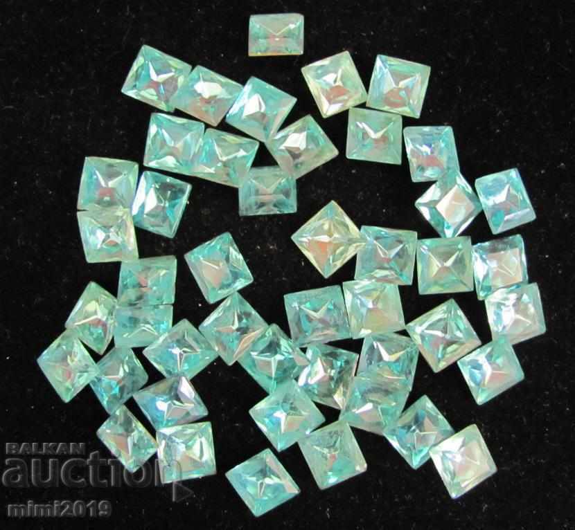 Antique Vintage Polished Crystals for Jewelry Bohemia with price 24.50 BGN | € 12.53 Antique Vintage Polished Crystals for Jewelry Bohemia with price 24.50 BGN | € 12.53