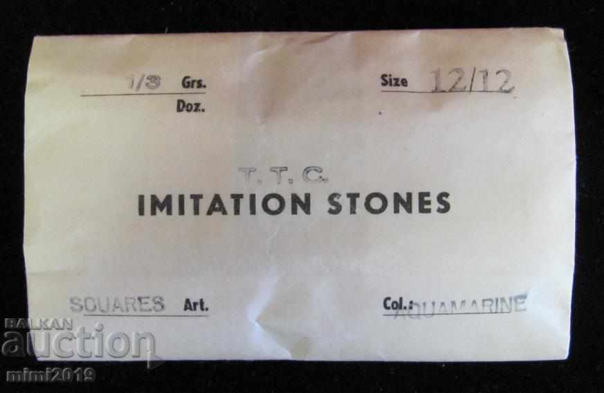 Delivery of Antique Vintage Polished Crystals for Jewelry Bohemia Delivery of Antique Vintage Polished Crystals for Jewelry Bohemia