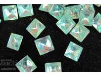 Antique Vintage Polished Crystals for Jewelry Bohemia