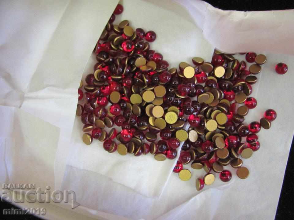 Antique Vintage Polished Crystals for Jewelry Bohemia - 5 Antique Vintage Polished Crystals for Jewelry Bohemia - 5