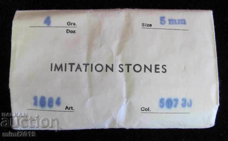 Auction  Antique Vintage Polished Crystals for Jewelry Bohemia