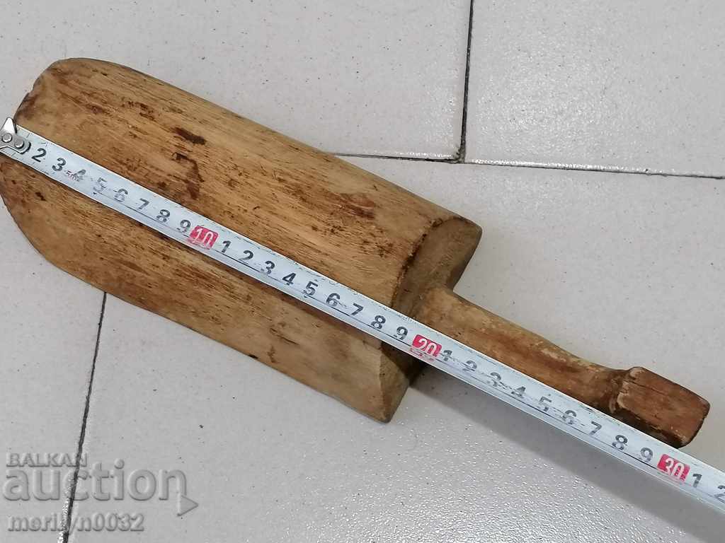 Old wooden shovel, blade, wooden - 5 Old wooden shovel, blade, wooden - 5