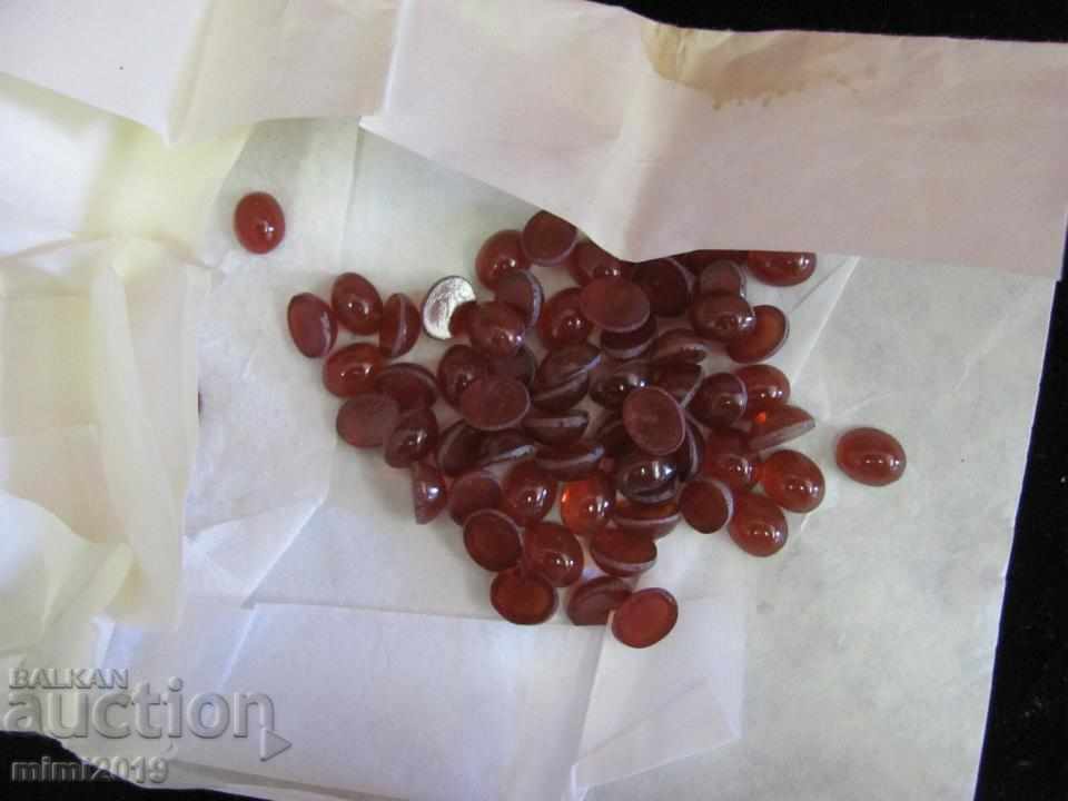 Auction  Antique Vintage Polished Crystals for Jewelry Bohemia