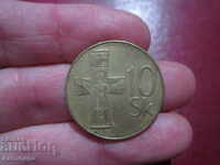 SLOVAKIA 10 kroner - 1993