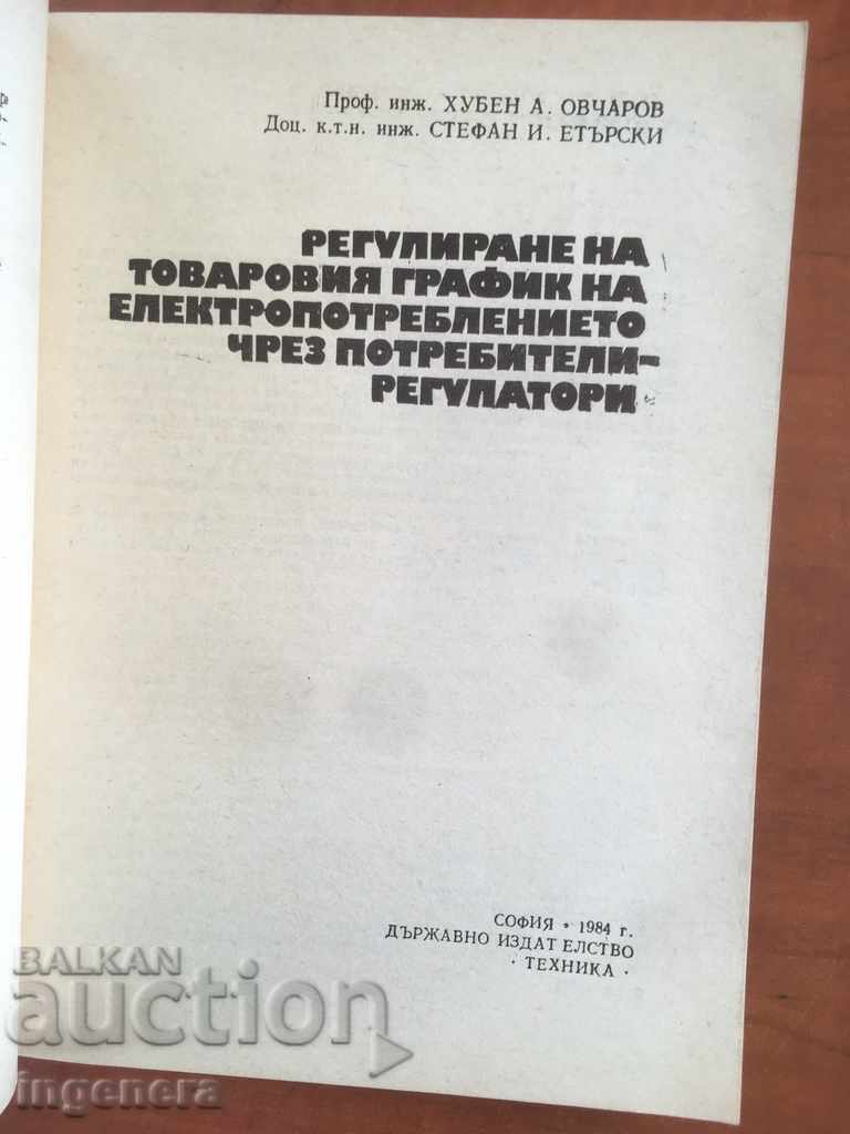 BOOK-USE AND REGULATION OF ENERGY RESOURCES-1984 with price 13.00 BGN | € 6.65